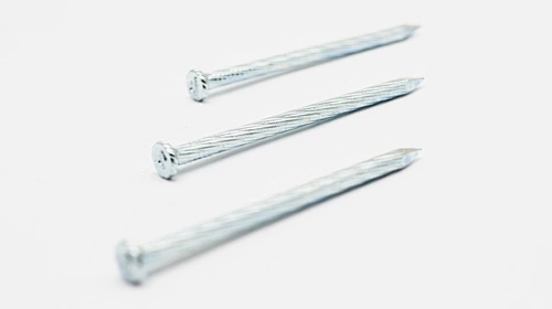 Twilled concrete nail manufacturer